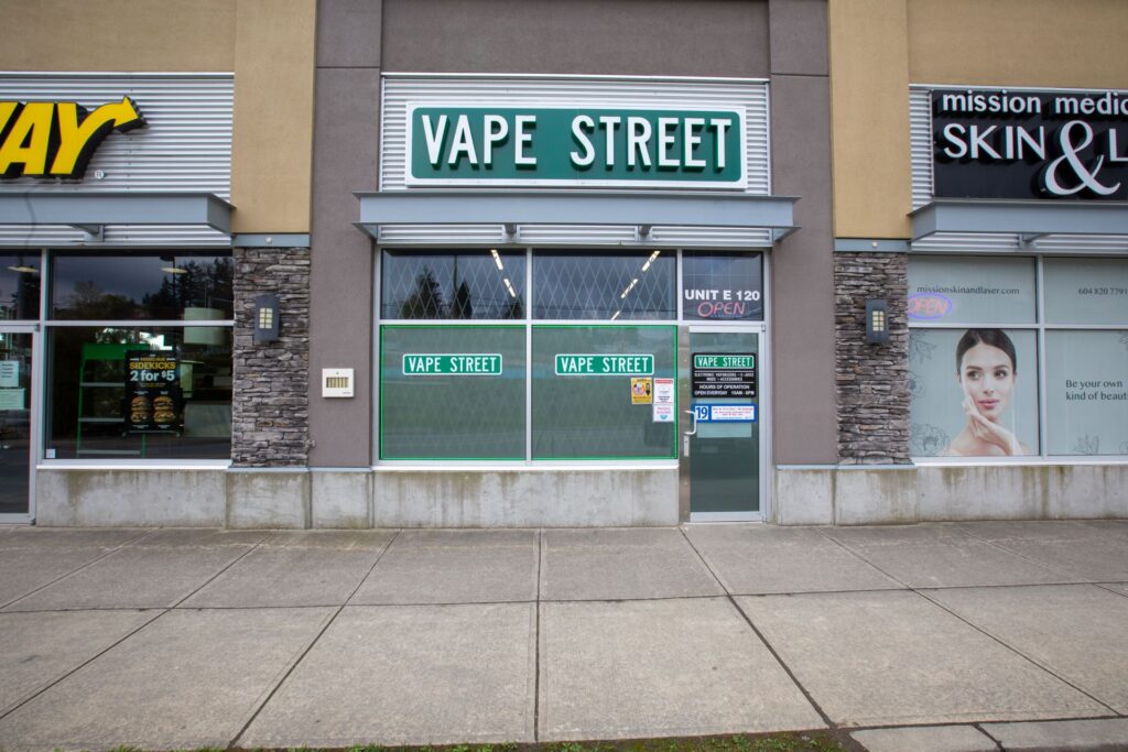 Vape Street Vape Shop Mission Vape Store Mission BC